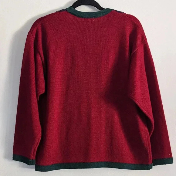 Vintage Koret Women's Wool Blend Long Sleeves Cardigan Sweater Size M - Picture 5 of 7